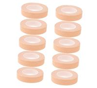 BIUDECO 10Pcs Breathable Chinese Zither Finger Tape Skin Color Flexible Adhesive Tape for Guzheng Pipa Players Protective Finger Picks Replacement for Stage Performance