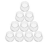 BIUDECO 10Pcs Ecological Vessel Succulent Planter Micro Landscape Planting Pot Desktop Decorative Moss Container for DIY Plants and Home Gardening