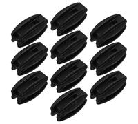 BIUDECO 10pcs Electric Fence Wire Insulators Portable Plastic Post Accessories for Livestock Containment System Components Easy Installation for Garden Fencing and Horses