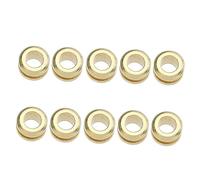 BIUDECO 10pcs Folk Guitar String Beads Replacement Set Pure Metal String Beads for Acoustic and Classical Guitar Refitting