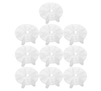 BIUDECO 10pcs Nail Art Practice Stand Non-slip Painting Support Base Portable Nail Sample Display Stand for Shape Exhibition System in Salons Home