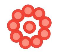 BIUDECO 10pcs Portable Silicone Stethoscope Head Covers Flexible Protector for Doctors Nurses Veterinary Use Red Medical Equipment Accessory