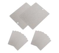 BIUDECO 10pcs Replacement Mica for Microwave Oven Microwave Oven Mica Insulating Gasket Flame Retardant Universal Compatibility High-temperature Insulating Pad Repair