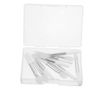 BIUDECO 10pcs Silicone Lip Brush Wand Set with Transparent Box Soft Reusable Lipstick Applicators for Smooth Lip Mask Gloss and Balm Application Comfortable Makeup Tools