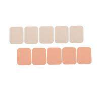 BIUDECO 10pcs Square Makeup Pads Set, Small Portable Facial Powder Sponges for Wet and Dry Application, Soft Comfortable Cosmetic Applicator Tools for Women’s Daily Makeup and Skincare