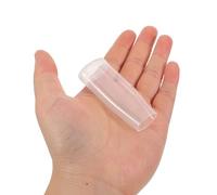 BIUDECO 10pcs Transparent Plastic Makeup Brush Covers Sleeves Dustproof Cosmetic Brush Cap Guards Secure Fit Pen Protector Hoods for Bristle Shape Preservation and Storage