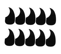 BIUDECO 10pcs Waterdrop Shaped Acoustic Guitar Pick Guards Protective Scratch Plates Self-Adhesive Guitar Replacement Accessories for 41-Inch Instruments