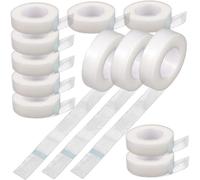 BIUDECO 12 Rolls Medical Non-Woven Tape Breathable Nursing Fixing Tape Strong Adhesive Stretchable Skin-Friendly for Wound Care and Scar Protection