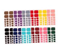 BIUDECO 12 Sheets Toe Nail Cover Stickers Full Wraps Nail Art Decals for Stylish at Home