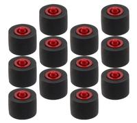 BIUDECO 12pcs Bearing Roller for Video Recorder Tape Deck Cassette Player Plastic and Rubber Pinch Roller for Recorder Repair Practical and Easy to Store Suitable for Radio Maintenance