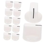 BIUDECO 12pcs Professional Potentiometer Control Knobs for Electric Guitar Bass Volume Tone Knob Set Easy to Install Stylish Hat Design Compatible Instruments