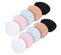 BIUDECO 12pcs Small Drop-shaped Makeup Powder Puff Set Dual-use for Wet and Dry Foundation Application Mini Cosmetic Applicators for Women and Girls Suitable for Face Powder and Loose Use Random Color