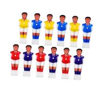BIUDECO 12Pcs Table Football Replacement Parts Vivid Foosball Action Figures for Enhanced Play Experience Durable and Ergonomic Design for Foosball Machine Accessories Player Sculptures