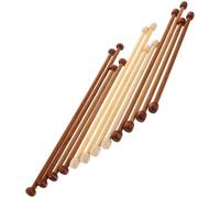 BIUDECO 12Pcs Wooden Tapestry Hanging Rod Set Bamboo and Wood Wall Hanger Sticks for Macrame, Blanket, and Carpet Display Round and Oval Natural Wood DIY Accessories for Home Décor