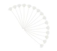 BIUDECO 15pcs Artificial Flower Diffuser Sticks PE Chrysanthemum Scent Diffuser Replacement for Living Bedroom Office Wedding Decor Continuous Aroma Release Faux Floral Arrangement