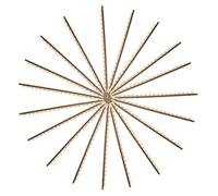 BIUDECO 19pcs Classical Guitar Fret Wires Durable White Copper Upgrade Parts Easy Installation for Beginners Corrosion Resistant High Strength and Hardness