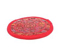 BIUDECO 1pc Buddha Sound Bowl Pillow Tibetan Singing Bowl Mat for Meditation Rituals Craft Decoration Beautiful Patterns for Home Office Use