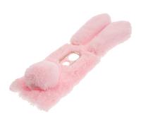 BIUDECO 1Pc Plush Rabbit Tpu Phone Case for Cute Pink Phone Protector with Precise Cutouts Easy to Install and Remove Stylish and Durable Design