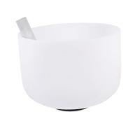 BIUDECO 1set Singing Bowl for Meditation and Yoga Crystal Bowl Mallet Lightweight and Portable Sound Therapy Tool for Relaxation and Mindfulness