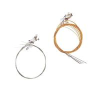 BIUDECO 1set String Lyre Replacement Strings Steel Number Markings for Enhanced Resonance and Expressiveness for Harp and Lyre Instruments
