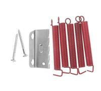 BIUDECO 1set Tremolo Bridge Kit Tension Springs and Mounting Screws Guitar Bridge Spring for Electric Guitar Great for Loose Tremolo Arm Issues Random Style