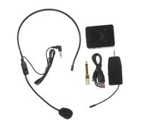 BIUDECO 1set Wireless Headset Microphone for Tour Guides and Teachers Portable Design Range Lightweight Mic for Easy Use Classrooms and Outdoor Activities