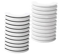 BIUDECO 2 Boxes Self-adhesive Lash Strips with Black Replacement Glue Strips for Natural Eyelash Extension Portable Makeup Tool for Attachment and Gap Filling