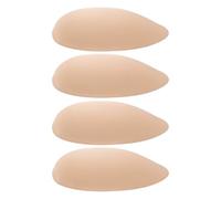 BIUDECO 2 Pairs Chest Muscle Pads for Men Self Adhesive Silicone Push-up Fake Chest Inserts with Non-Woven Fabric, Reusable Soft Muscle Enhancers for Daily Outfit Change and Event Use