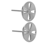 BIUDECO 2 Pcs Foot File Sanding Disc Bits 25mm Hole Bearing Shank Replacement for Electric Pedicure Tool Dead Skin Removal Professional Foot Care