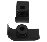 BIUDECO 2 Pcs Heavy Duty Walker Ski Glides for Seniors Lightweight Nonstick Walker Accessories Replacement Crutch Tips for Smooth Outdoor and Indoor Mobility Concrete and Carpet