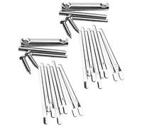 BIUDECO 2 Sets Mini Thumb Piano 8 Keys Kalimba DIY Musical Instruments Portable Finger Piano for Beginners and Travel