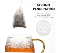 BIUDECO 200Pcs Empty Tea Bags with Drawstring Fine Mesh Tea Filter Bags Coffee Herbs and Soup Brewing and Heat-Resistant Infusers for Home and Use