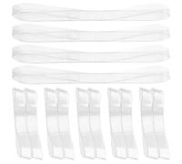 BIUDECO 20pcs Detachable High Heel Shoe Straps for Women, Tpu Material with Convenient User-friendly Design, Elastic Replacement Shoe Straps for High Heels