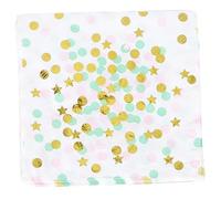 BIUDECO 20pcs Golden Dots Dinner Napkins Party Napkins for Wedding Birthday Christmas Printed Tissue Paper Towels with Star and Dot Pattern Highly Absorbent Elegant Tableware for Formal