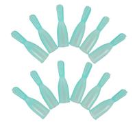 BIUDECO 20pcs Small Toothbrushes with Finger Cover for Safe Use in Prisons, Made of Sturdy Pp Material, Easy to Store and Transport, for Personal Oral Care in Correctional Facilities