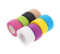 BIUDECO 24 Rolls Professional Pet Bandages for Dogs and Cats Mixed Style Cuttable and Easy to Use Wraps with Strong Adhesion Breathable Support for Outdoor Puppies and Wound Protection