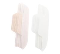 BIUDECO 24pcs Disposable Hat Sweat Liners and Collar Sweat Pads Ultra-thin Absorbent for Hats and Shirt Collars Skin Tone White Breathable for Everyday Use