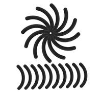 BIUDECO 24pcs Soft Eyelash Curler Replacement Pads Durable Rubber Refill Cushions for Curling Tools Convenient and Damage Eyelash Curling Accessory for Women