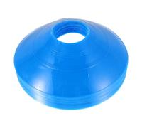 BIUDECO 25pcs Blue Soccer Training Cones Disc Markers for Sports Drills Practice Agile Football Training Equipment Kit for Indoor Outdoor Team Coordination
