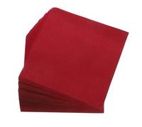 BIUDECO 25Pcs Disposable Dark Red Paper Napkins Thick Cloth-Texture Dinner Guest Napkins for Wedding Reception Banquet Party Beverage and Dining Events