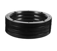 BIUDECO 2pairs Car Speaker Spacer Adapter Rings Abs Mounting Bracket for Vehicle Audio Easy Installation Speaker Washer for Enhanced Sound System