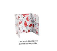 BIUDECO 2Pcs Aluminum Foil Oil Baffle Kitchen Splatter Guard for Gas Stove Scald Cooking Splash Screen Practical Oil Splash Protector Easy to Clean Red