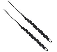 BIUDECO 2pcs Braided Ponytail Hair Extensions Long Natural-looking Hair Piece for Women Lightweight Skin-friendly Braided Wigs Wraparound Style for Everyday Use and