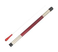 BIUDECO 2pcs Dark Red Conducting Real Conductor Stick Storage Tube Lightweight and Music Show for Orchestra Directors