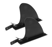 BIUDECO 2pcs Detachable Surfboard Fin Tail Set for Kayak Inflatable Paddleboard Precision Fit Noise Reducing Rudder Fins for Enhanced Stability and Control in Water Sports