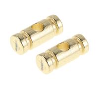 BIUDECO 2pcs Electric Guitar Roller String Retainer Low Guitar Headstock Stabilizing Fixer Easy Installation String Guide Screws for Enhanced Sound Preservation