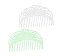BIUDECO 2pcs Elegant Side Combs Decorative Hair Accessories for Women Simple and Chinese Style Headdress for Daily Wear and Special Occasions