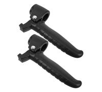 BIUDECO 2pcs Ergonomic Mobility Cane Handle Replacement Soft Cushioned Grip Side Handles for Elderly Support Easy Attach Auxiliary Walking Stick Aid for Standing Assistance and Hand