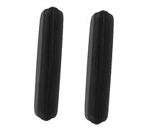 BIUDECO 2pcs Eva Shockproof Harmonica Carrying Bags 20x3.5x3cm Protective Storage Cases Zipper Suitable for Travel and Daily Use