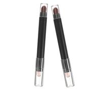 BIUDECO 2pcs Eye Shadow Pencil Dual End Eye Shadow Stick Women Makeup Application Brush for Eyeshadow Primer